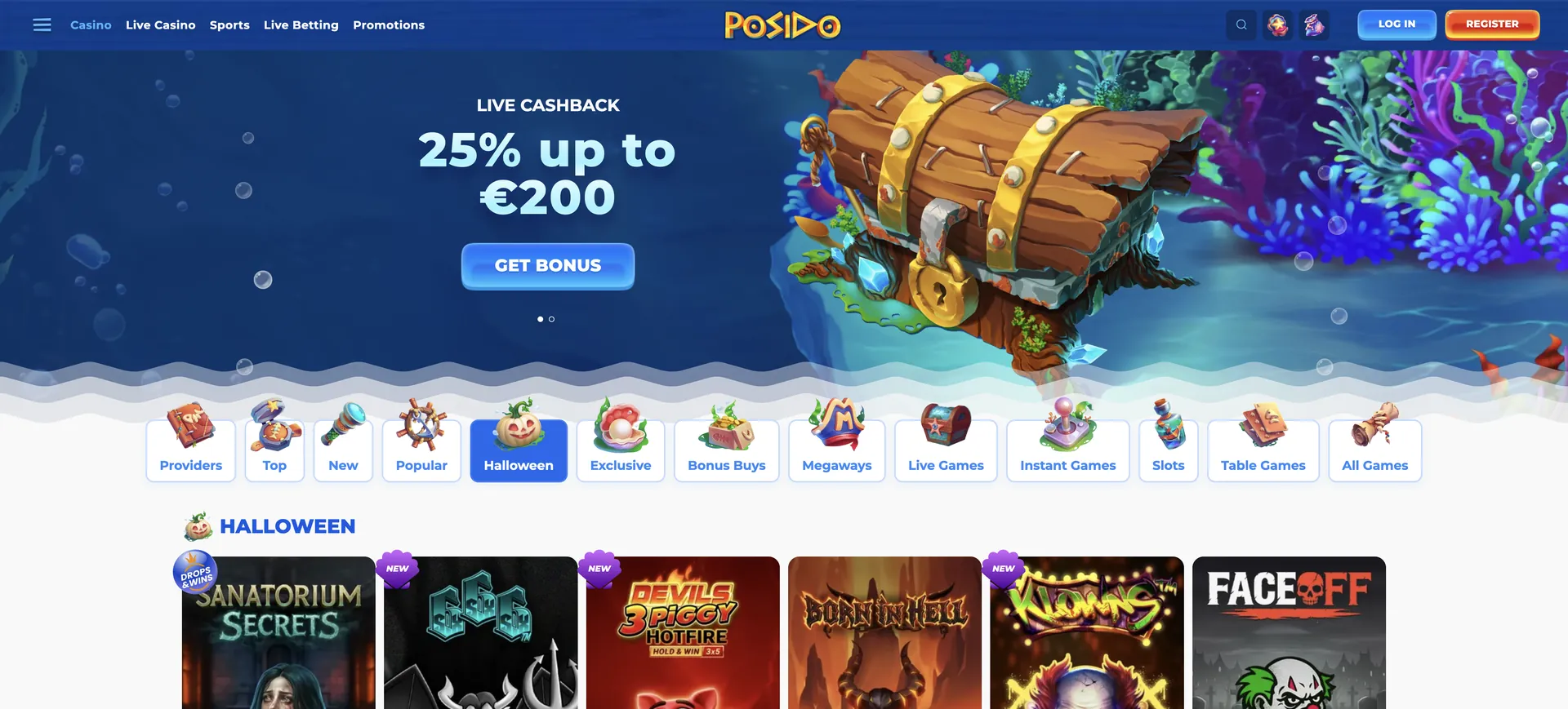 Halloween Posido Casino: Halloween