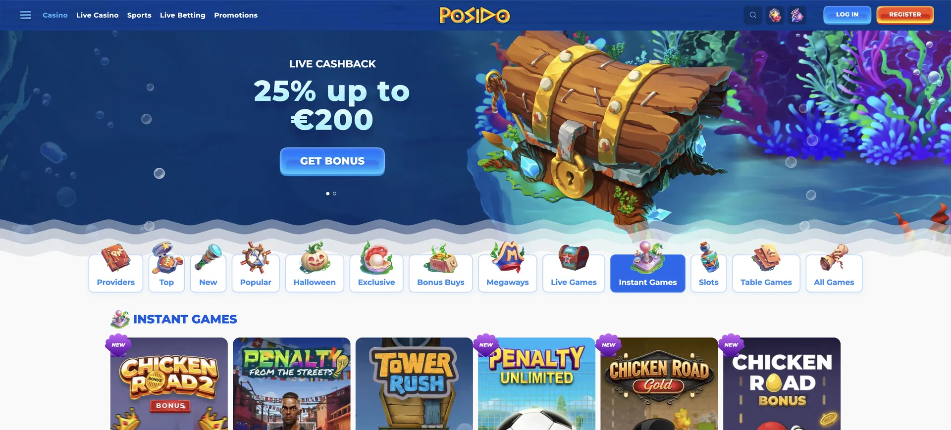 Instant Games Posido Pokies: Instant Games