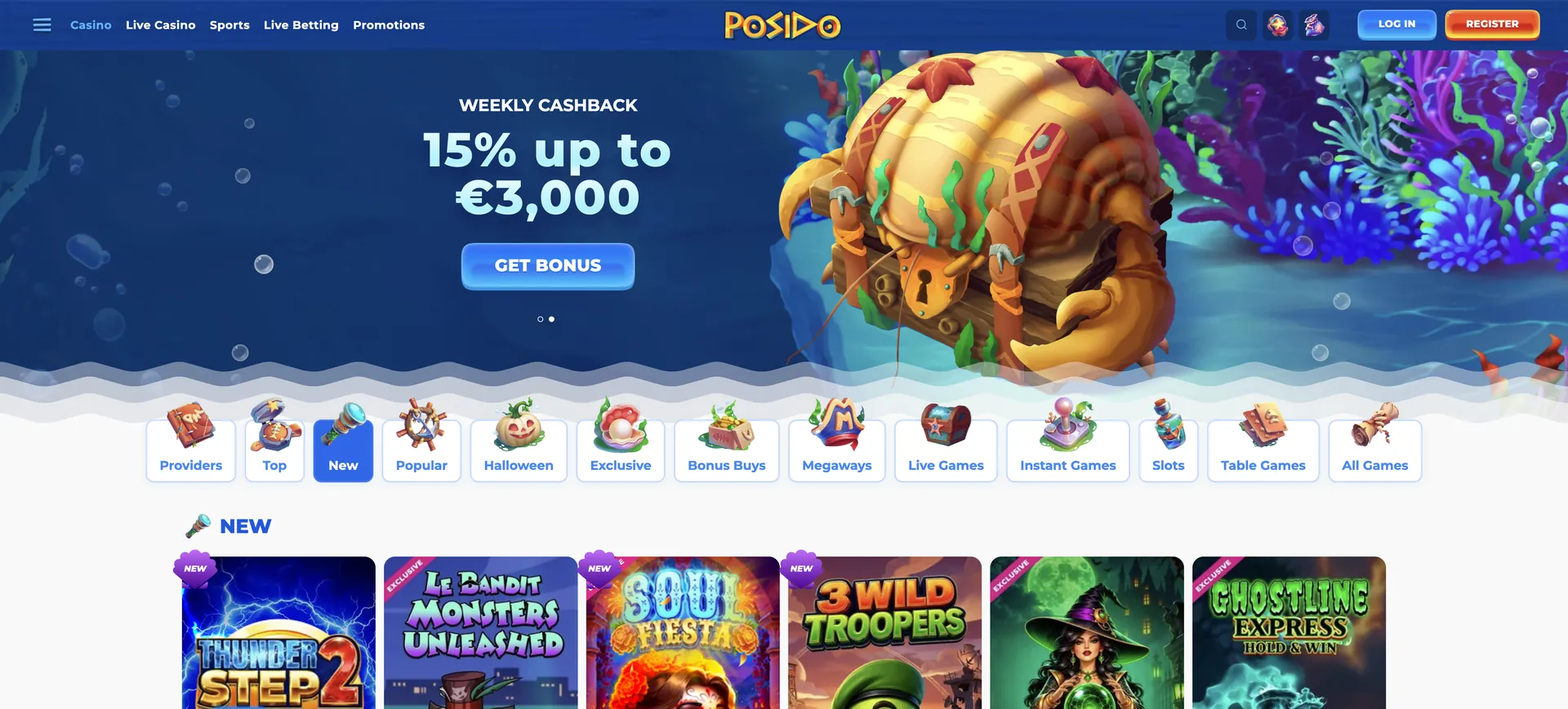 Posido Casino App: New