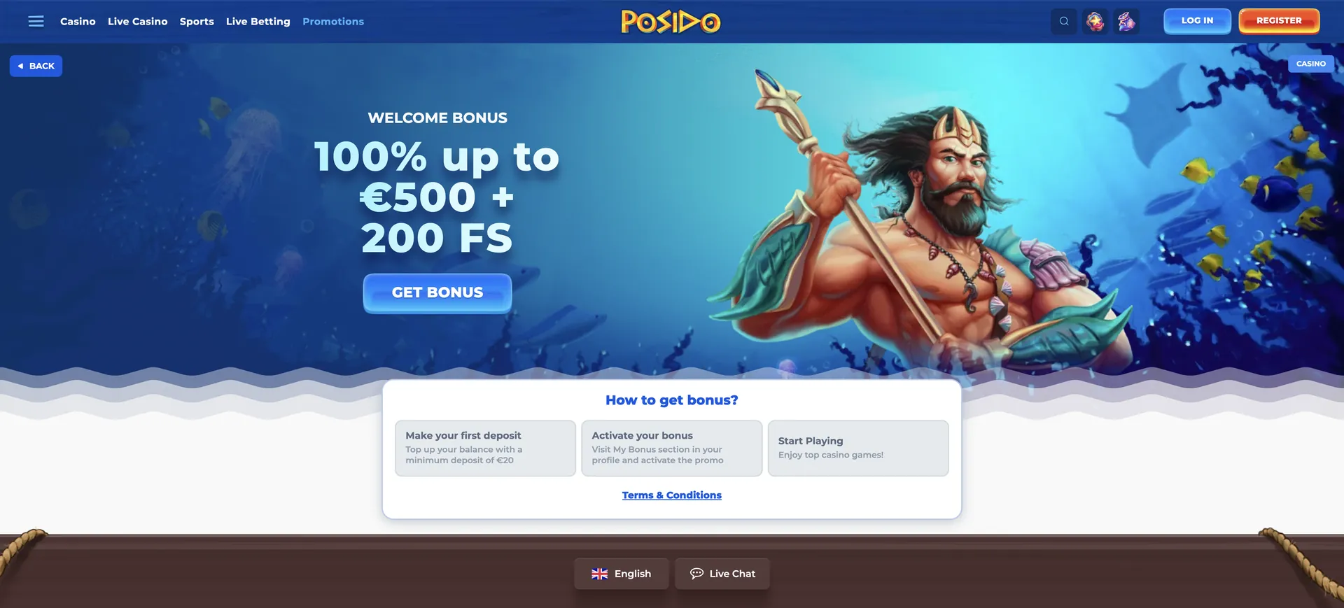 Posido Casino Bonus Posido Casino Bonus